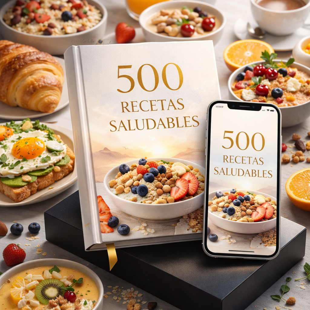 500 recetas saludables zero sin azucar